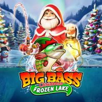 Big Bass Christmas Frozen Lake