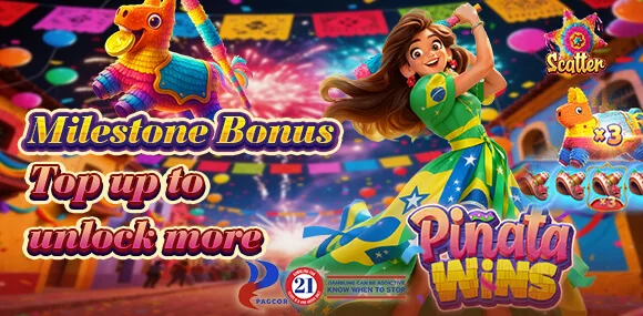 PH90 recharge milestone rewards promotion cover