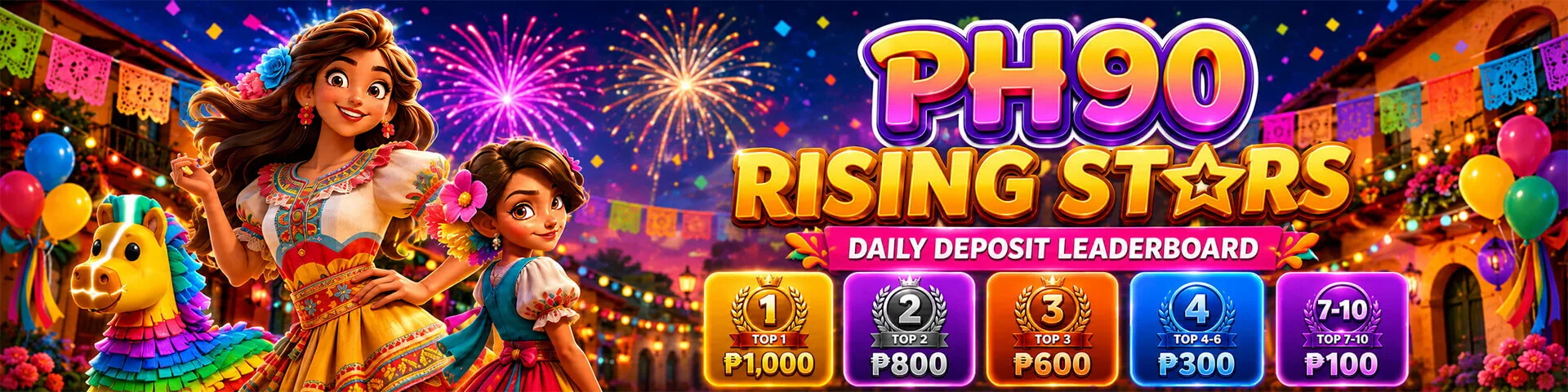 PH90 welcome offer banner