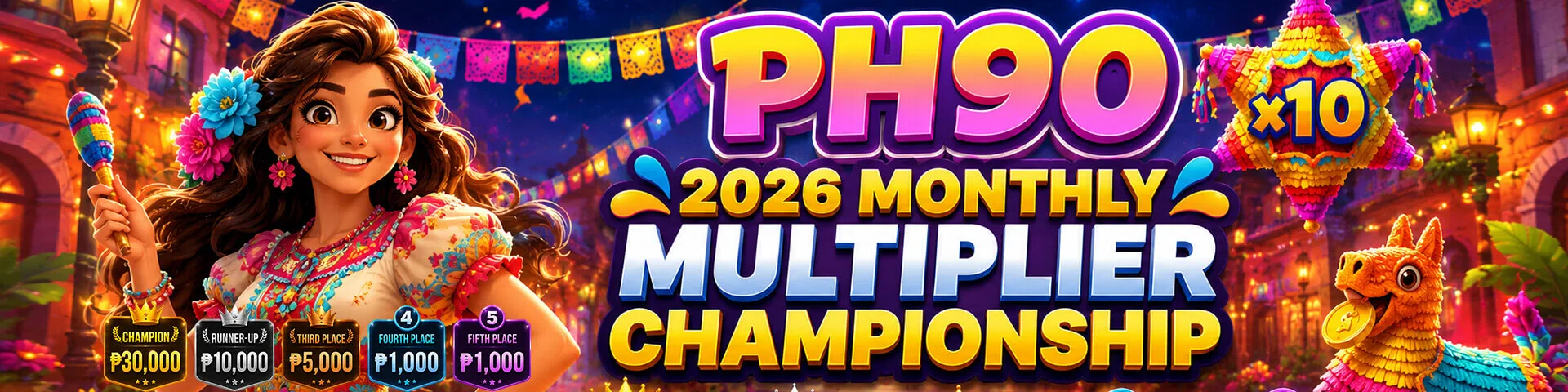 PH90 exclusive bonus banner